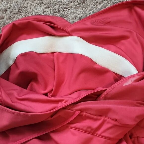 Athleta coral v-back no sleeve dress L - Picture 5 of 8